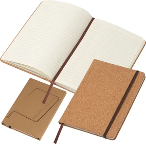 Taccuino in Sughero A5 Personalizzato Jackson, Gadget Promozionale con Opzioni di Personalizzazione - Product Image 1