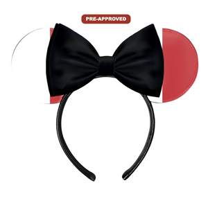 Bandeau personnalisé sur commande d'usine – Concept sur mesure Oreilles de souris – Conception pré-approvée – Drapeau de Malte H.E.R. Accessoires - Product Image 1