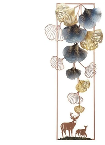 Art mural en métal à face unique de style rustique moderne en fer pour la décoration de la maison-Analogique scénique pour salon jardin espace mariage - Product Image 2