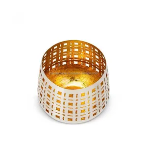 Modern <b>Gold</b> Metal <b>Candle</b> Holder for Elegant Interiors Premium Look Majestic-Inspired <b>Candle</b> Holders made by Zahid Exports - Product Image 2