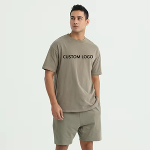 เสื้อยืดโอเวอร์ไซส์ผ้าคอตตอน 100% สไตล์วินเทจ พิมพ์ลายกราฟิกแบบ DTG  ล้างสีแบบแอซิดวอช สำหรับผู้ชาย สตรีทแวร์ - Product Image 1