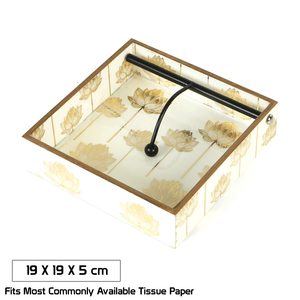Forestry Natural Wooden <b>Napkin</b> <b>Holder</b> With Metal Wire Stopper Hand Painted Custom Designing <b>Napkin</b> <b>Holder</b> Decorative Dinnerware - Product Image 5