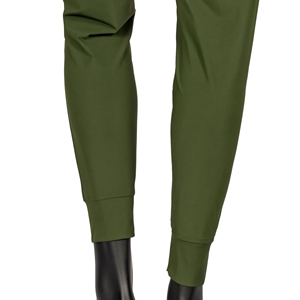 2025 nuevas mujeres de cintura alta transpirable deportes atléticos entrenamiento pantalones de pierna ancha brillante metálico Yoga plano - Product Image 3