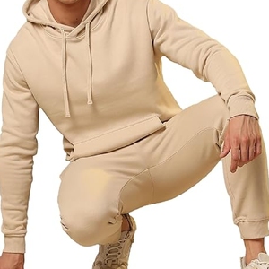 Ensemble pour hommes en gros, vêtements de rue personnalisés pour hommes, survêtement pour homme, 100% coton - Product Image 4