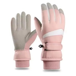 Guantes de esquí Softshell 2022 para hombre, impermeables, para nieve, Snowboard, diseño de logotipo personalizado, guantes deportivos de esquí, hechos a mano - Product Image 6