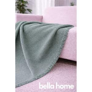 Funda de Sofá Bella Home con Diseño Elegante en Color Menta, 170x200 cm, Manta Multiusos Resistente para Cama - Product Image 1