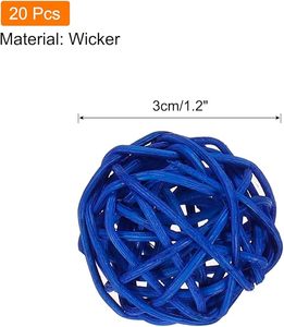 Mosaico de vidrio redondo diseño creativo hogar ratán bola decorativa artesanía bola dorada adornos decoración del hogar para jardín pasillo - Product Image 1