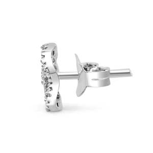 Pendientes Zarkan Bold Buds con Baño de Oro de 18K, Diseño Floral y Frutal Vintage con Diamantes, Material en Oro Rosa - Product Image 4