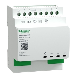 Estensione Telecomando a 2 Canali SCHNEIDER ELECTRIC SpaceLogic KNX Universal Dimming MTN6810-0102 - Product Image 1