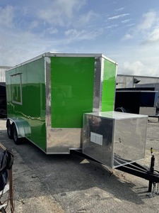 Remorque mobile de restauration, cuisine et restauration de 10m d'occasion, camion de restauration rapide, concession, à vendre - Product Image 6