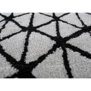 Alfombra Contour Ivory con Patrón Geométrico de Lana y Viscosa, Hecha a Mano, para Sala de Estar, Dormitorio, Pasillo -TNQ-335(CM-01) - Product Image 3