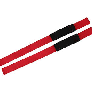 2pcs Gym Padded Hand Bar Grip Wrist Support Strong Cotton <b>Weight</b> <b>Lifting</b> Straps Thick Fitness Usage <b>Weight</b> <b>Lifting</b> Gloves - Product Image 6