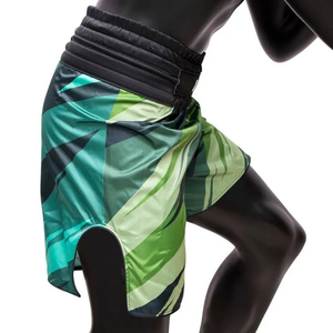 Novedades ODM OEM Venta al por mayor Pantalones cortos de boxeo de moda Entrenamiento Muay Thai Alta calidad Haga sus propios pantalones cortos MMA - Product Image 3