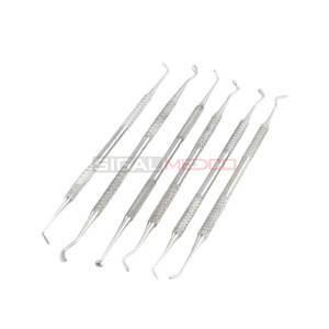 Juego de llenado de amalgama de plástico compuesto, instrumentos médicos restauradores dentales, herramientas de ortodoncia, acero inoxidable SIGAL MEDCO - Product Image 4