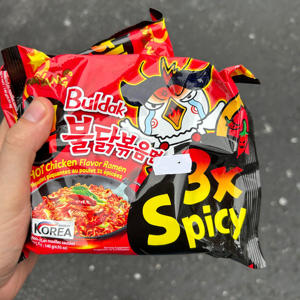 3x Nouilles Ramen au Goût de Poulet Piquant - Vente en Gros Instantanées Frites - Product Image 6