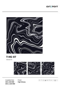 Carreau de Porcelaine Décoratif Antidérapant 600X600 Haute Brillance Salle de Bain Sol Céramique Jardin Piscine Extérieure Carreaux Antidérapants - Product Image 3