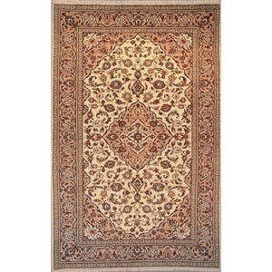 พรมเปอร์เซียคาชานแบบเดียวกันที่ไม่เหมือนใคร ขนาด 10'0 x 6'6 - Product Image 1