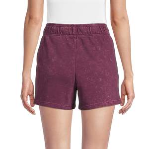 Meilleure vente Short femme délavé à l'acide Short confortable respirant à séchage rapide 100% coton extensible avec poche pour femme Vente en gros - Product Image 4