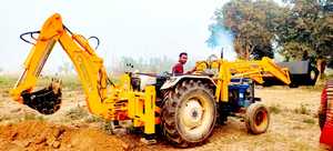 Retroexcavadora hidráulica de tractor asequible para el desarrollo de tierras de excavación y agricultura para la mejor venta - Product Image 2