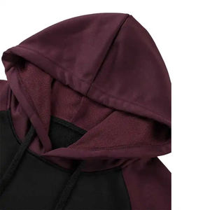 เสื้อฮู้ดแขนยาวผ้าคอตตอนโอเวอร์ไซส์สำหรับผู้ชายเสื้อฮู้ดทรงบ็อกซี่ทรงหลวมไหล่ดรอป500 GSM ดีไซน์ใหม่ - Product Image 6