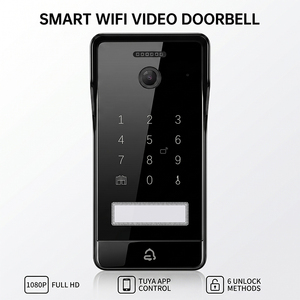 Cámara <span class=keywords><strong>de</strong></span> Videoportero Metálica Premium Hiwink para ONVIF 148 °   Videoportero Inteligente <span class=keywords><strong>de</strong></span> Gran Angular con Timbre RF433 y Desbloqueo con Tarjeta IC - Product Image 1