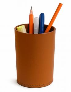 Étui à stylos Anwar Enterprises pour la maison ou le bureau, pour garder votre bureau bien rangé, porte-stylos rétro en cuir de qualité supérieure. - Product Image 4