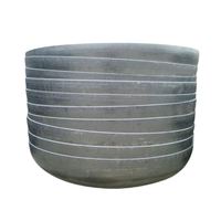 Vente en gros de cuves en acier inoxydable sur mesure, plates, peu profondes, hémisphériques, torisphériques, ellipsoïdales, coniques, en forme de coupelle, en forme de tête