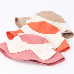 Sombrero de pescador de verano personalizado de fábrica, gorra de pescador de ala ancha para bebé liso para niño o niña para protección solar y Pesca - Product Image 3