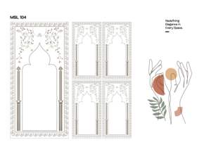 กระเบื้องพอร์ซเลนเคลือบเงา MSL Vector 3D Designer ขนาด 600x1200 มม. ป้องกันแบคทีเรีย ลายหิน สำหรับตกแต่งภายใน โรงแรม วิลล่า อพาร์ทเมนต์ ติดตั้งง่าย - Product Image 5