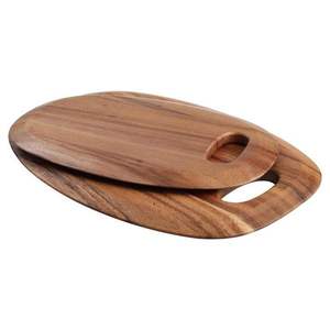 Tabla de Cortar de Madera de Acacia Sólida y Duradera al por Mayor, Accesorio de Cocina de Palisandro para Uso Doméstico, Elegante Tabla de Picar - Product Image 1