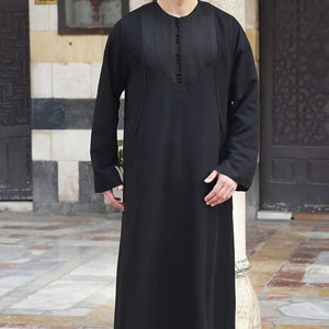 Pakistanais indien Vintage hommes Thobes Jubbah confortable grande taille vêtements islamiques respirant en vrac quantité musulman traditionnel - Product Image 1