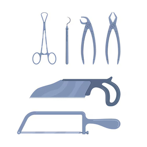 ชุดอุปกรณ์ผ่าตัดกระดูกและข้อสำหรับการตัดขา ได้รับการรับรองมาตรฐาน CE ISO คุณภาพสูง ผลิตอย่างดี มีจำหน่ายออนไลน์ - Product Image 3