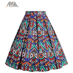 Jupe plissée respirante brodée à taille naturelle, écologique, vintage, pour femmes, décontractée, occasions formelles, tous âges, personnalisable - Product Image 3