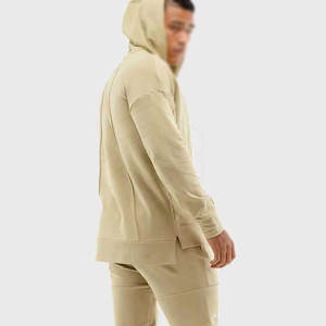 Sudaderas con Capucha de Manga Larga para Hombre Más Vendidas - Sólidas 100% Algodón Moda de Invierno Sudaderas con Capucha Transpirables de Alta Calidad para Adultos - Product Image 2