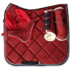 Juego de almohadillas para SILLÍN de caballo personalizadas profesionales, elegantes productos OEM de doma equina con forro de polialgodón - Product Image 5