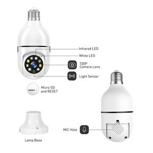 Cámara de Seguridad Interior de 1MP para el Hogar |   360 °   Cámara de Vigilancia WiFi Panorámica PTZ con Visión Nocturna - Product Image 6