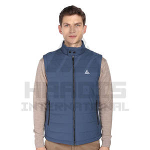 Chaquetas acolchadas sin mangas ligeras personalizadas para hombre, chaleco, chaqueta sin mangas, chaquetas de calle para hombre de Pakistán - Product Image 1