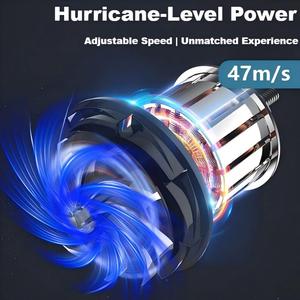 Souffleur sans fil de qualité industrielle 380W, haute vitesse, puissant, éliminateur de poussière et d'eau, ventilateur à fort débit d'air, portable, batterie lithium <span class=keywords><strong>18V</strong></span> - Product Image 5