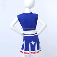 2024 nouveauté en gros personnalisé jeunesse Cheerleading uniformes filles pom-pom girl Costume tenue