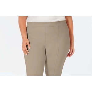 Leggings Ponte da Donna Style & Co Taglie Forti Marroni con Cuciture, Taglia 24, Stile Sportivo, Tinta Unita e Fantasia, Senza Cuciture con Logo in Vita - Product Image 2