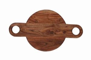 Tabla de cortar de bambú, tabla de tallado de madera para carne de pavo, barbacoa, bloque de carnicero de madera más grande - Product Image 5