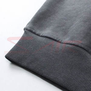 Sweat à capuche en molleton 100 % coton délavé de haute qualité pour hommes, vente chaude, personnalisable avec logo, directement de l'usine, idéal pour l'hiver - Product Image 4