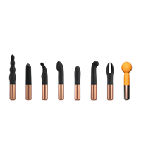 Vibrateur point G 10 modes, masseur incurvé en silicone liquide avec poignée en alliage d'aluminium, rechargeable par USB