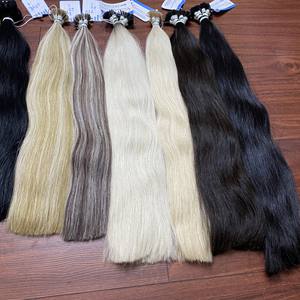 Mechones de pelo liso de estilo vietnamita, mechones de pelo de Color natural, con punta, suave - Product Image 6