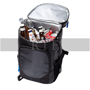 New Designer Double Decker Beach Cooler <b>Backpack</b> Fashionable Insulated Waterproof Soft Wine Beer Ice Zipper Tactical Vest Bag - Product Image 2