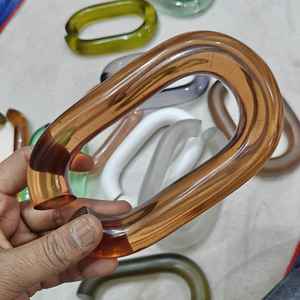 Cadena Decorativa de Resina para Pared, Eslabones Colgantes Modernos de Acrílico, Arte para Decoración de Sala de Estar, Disponible en Todos los Colores - Product Image 2