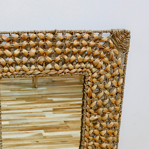 Artex Dong Thap Handcrafted Standing Mirror with Ornate Gold <b>Frame</b> Square Classic Decorative Mirror for Home Inferiors Display - Product Image 4