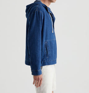 Chaqueta vaquera elegante para hombre, chaqueta vaquera cálida de invierno con personalización a la venta a granel, chaqueta vaquera de invierno - Product Image 4