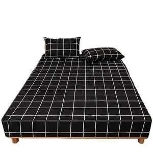 2024 Customized Printed Fitted Bed Sheet <b>Mattress</b> Protect Cover With Elastic Band Sheets Custom size with <b>pillow</b> cover set - Product Image 3