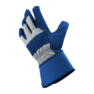 ถุงมือหนังวัวแบบแยกชิ้นของแคนาดาพร้อมซับในผ้าฝ้ายการป้องกันทางอุตสาหกรรมเพื่อความปลอดภัยอย่างหนักสำหรับคนงานและชาวสวน - Product Image 4